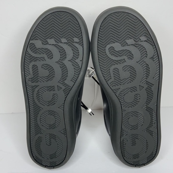 COSMO Kids Black Leather Sneakers US 2 NWT - Picture 9 of 16